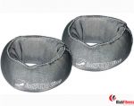 Obciążniki treningowe INSPORTLINE 2x0,5kg wciągane szare
