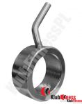 Zacisk chromowany olimpijski INSPORTLINE CL-18 z kluczem