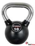 Hantla gumowana INSPORTLINE KETTLEBELL 10kg