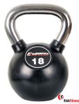 Hantla gumowana INSPORTLINE KETTLEBELL 18kg