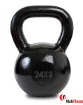 Hantla żeliwna SPARTAN KETTLEBELL 24kg czarna