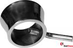 Zacisk chromowany INSPORTLINE CL-01 z kluczem na gryf średnicy 25-31mm
