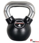 Hantla gumowana INSPORTLINE KETTLEBELL 4kg