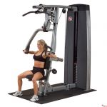 Maszyna ze stosem BODYSOLID PRODUAL DPLS-SF klatka piersiowa wypychanie siedząc