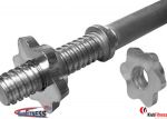 Zacisk chromowany STAYER SPORT gwiazdowy na gryf o średnicy 25mm