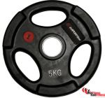 Obciążenie gumowane INSPORTLINE 5kg, średnica: 31mm