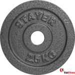 Obciążenie żeliwne STAYER SPORT STH-5 2.5kg średnica 29mm hammertone