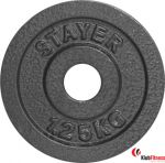 Obciążenie żeliwne STAYER SPORT STH-3 1,25kg średnica 29mm hammertone