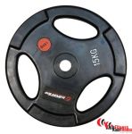 Obciążenie gumowane INSPORTLINE 15kg, średnica: 31mm