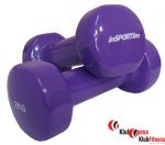 Hantla fitness INSPORTLINE 2kg z powłoką winylowa